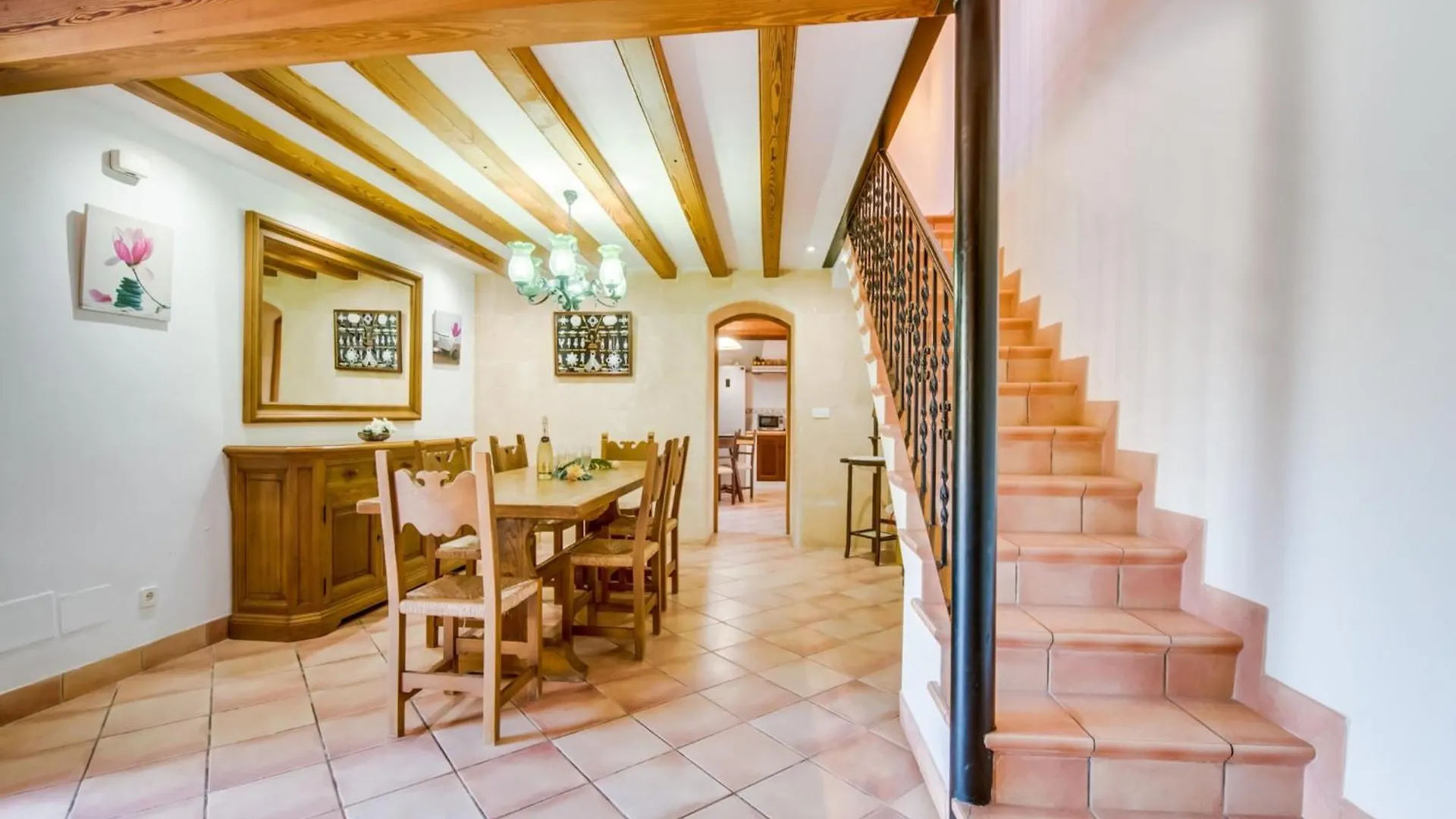 펜션 Rural Finca For 8 Guests Búger 스페인