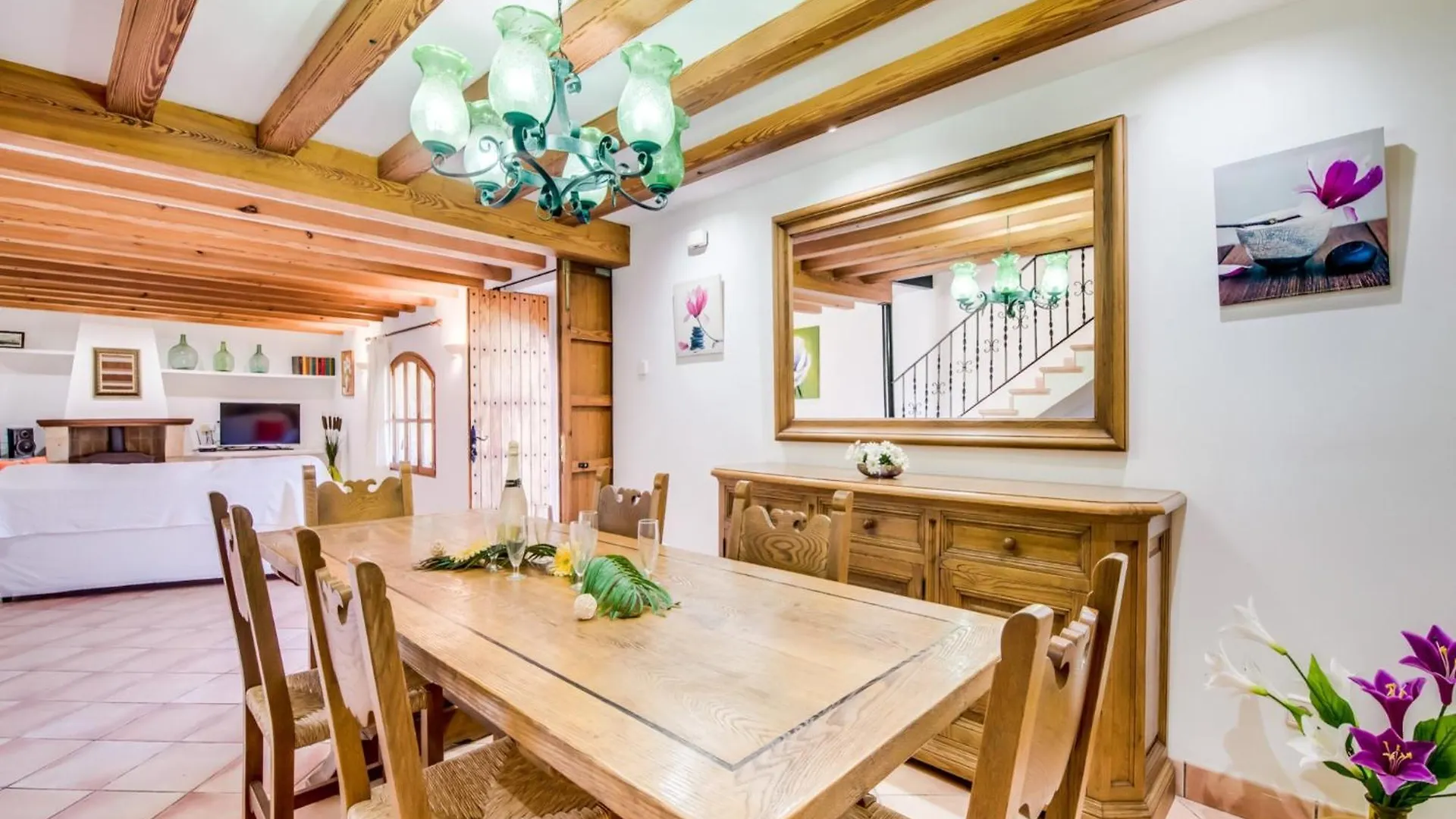 펜션 Rural Finca For 8 Guests Búger 스페인