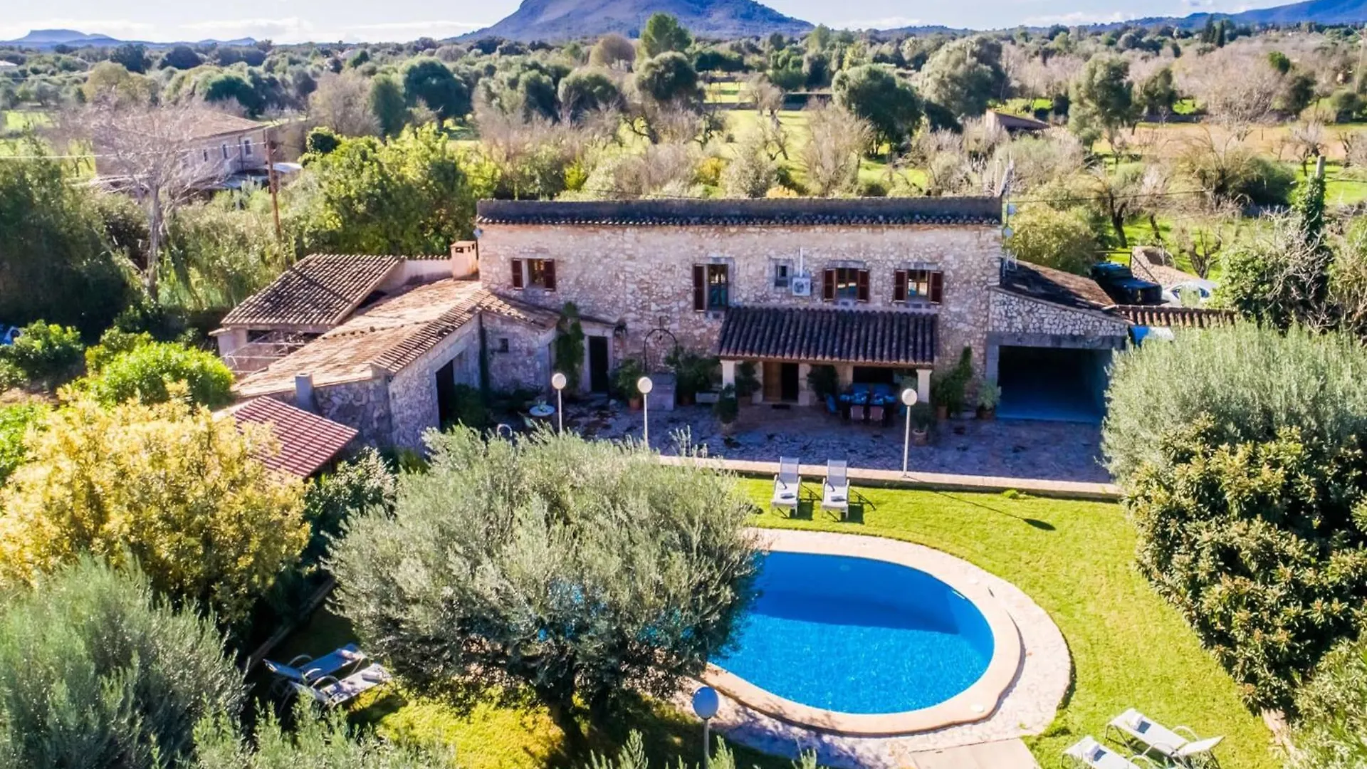 Rural Finca For 8 Guests Búger